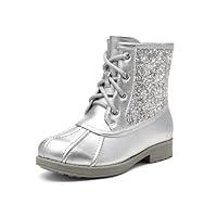 Algopix Similar Product 5 - DREAM PAIRS Girls Side Zipper Glitter