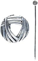 Algopix Similar Product 4 - Loran 40010 Shawl Pin with Yarn Design