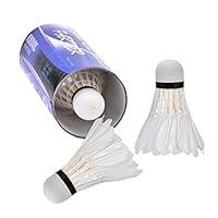 Algopix Similar Product 8 - Feather Badminton Shuttlecocks 3Pcs