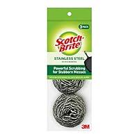 Algopix Similar Product 8 - ScotchBrite Stainless Steel Scrubber