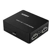Algopix Similar Product 2 - AUKEY HDMI Splitter 1 in 2 Out Supports