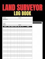 Algopix Similar Product 14 - Land Surveyor Log Book Cute Record