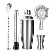 Algopix Similar Product 19 - ZPUFAW 5Piece Cocktail Shaker Set