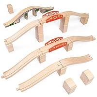 Algopix Similar Product 20 - Bridge Bonanza Deluxe Train Track Set