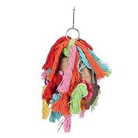 Algopix Similar Product 11 - Bird Swing Bird Chewing Toy WoodCloth