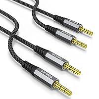 Algopix Similar Product 15 - 2 Pack AUX Cable 66ft2m HiFi