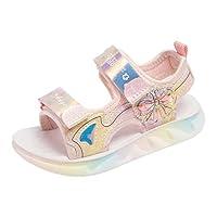 Algopix Similar Product 7 - Toddler Little Kid Girls Comfy Sandals