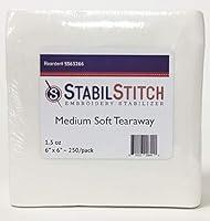 Algopix Similar Product 18 - Medium 15 oz Soft Tearaway 6 x 6