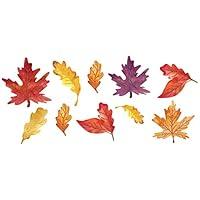 Algopix Similar Product 20 - Fresh Autumn Leaves Mini Glitter Cutout