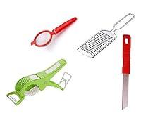 Algopix Similar Product 16 - Kitchen4U 2 in 1 Stainless Steel