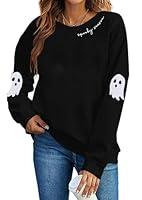 Algopix Similar Product 5 - HEBBE Spooky Season Sweatshirts