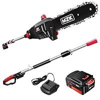 Algopix Similar Product 10 - MZK 8 Cordless Pole Saw 4AH Battery