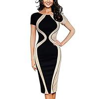 Algopix Similar Product 1 - Quealent Womens Casual Striped Print