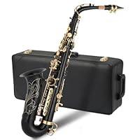 Algopix Similar Product 10 - GODECOR E Flat Alto Saxophone Brass