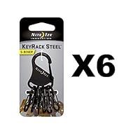 Algopix Similar Product 5 - Nite Ize SBiner KeyRack Black Steel