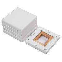 Algopix Similar Product 8 - SL crafts Mini Stretched Canvas 4X4