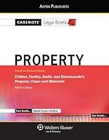 Algopix Similar Product 16 - Casenote Legal Briefs Property Keyed