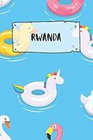 Algopix Similar Product 20 - Rwanda Ruled Travel Diary Notebook or
