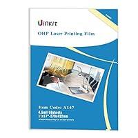 Algopix Similar Product 3 - 11x17 Laser Transparency Film OHP 50