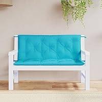 Algopix Similar Product 19 - Garden Bench Cushions 2pcs Turquoise