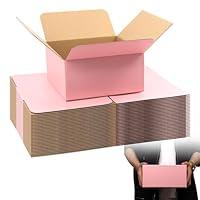 Algopix Similar Product 1 - Pink Shipping Boxes 8x8x4 Inches 30