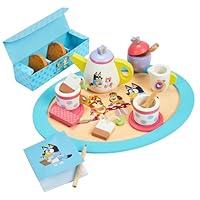 Algopix Similar Product 18 - Bluey  Tea Party Set  Wooden 18Piece