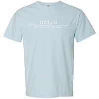 Algopix Similar Product 17 - Theta Xi Comfort Colors Tshirt  Old