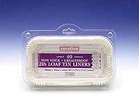 Algopix Similar Product 20 - Caroline Loaf Tin Liners 2lb 40pk