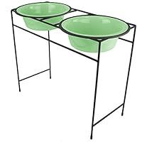 Algopix Similar Product 4 - Platinum Pets Modern Double Diner