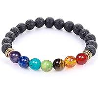 Algopix Similar Product 20 - 7 Chakra Healing Bracelet with Real