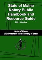 Algopix Similar Product 12 - State of Maine Notary Public Handbook