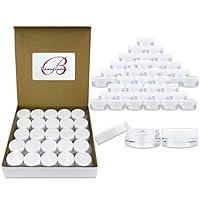 Algopix Similar Product 2 - 100 Pieces Jars  Lid Beauticom