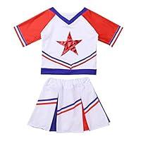 Algopix Similar Product 7 - iEFiEL Youth Little Girls Cheer Leader