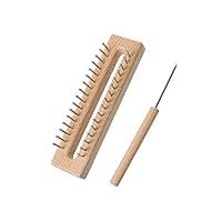 Algopix Similar Product 8 - Quiltrite Wooden Board Knitting Loom