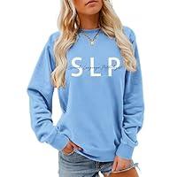 Algopix Similar Product 9 - CREXEMI SLP Sweatshirt Speech Language