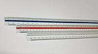 Algopix Similar Product 3 - Triangular Engineering Scale Ruler by