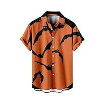 Algopix Similar Product 7 - Under 20 Geometric Jacquard Cuban Shirt