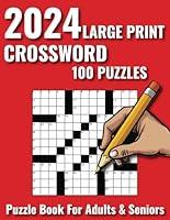 Algopix Similar Product 3 - 2024 Large Print Crossword Puzzles Book