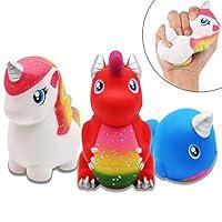 Algopix Similar Product 9 - JOYIN 3 Pack Jumbo Squishy Slow Rising