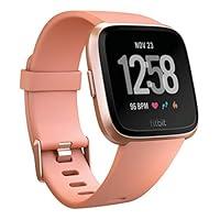 Algopix Similar Product 6 - Fitbit Versa Smart Watch PeachRose