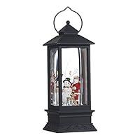 Algopix Similar Product 11 - Lighted Snow Globe Lantern 11 Inch