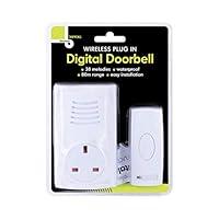 Algopix Similar Product 19 - WIRELESS PLUG IN DIGITAL DOORBELL.