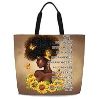 Algopix Similar Product 14 - IAGM Women Tote Bags African American