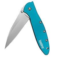 Algopix Similar Product 2 - Kershaw Leek Teal EDC Pocketknife 3