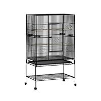 Algopix Similar Product 14 - 140cm Bird Cage with Stand Alone Budgie