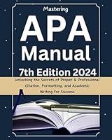 Algopix Similar Product 14 - Mastering APA Manual 7th Edition