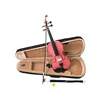 Algopix Similar Product 5 - Crescent 34 Pink Maple Wood Acoustic