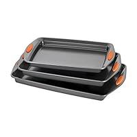 Algopix Similar Product 8 - Rachael Ray Nonstick Bakeware Set with