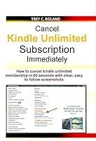 Algopix Similar Product 3 - Cancel kindle Unlimited Subscription