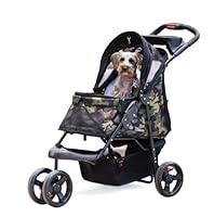 Algopix Similar Product 14 - Petique Pet Stroller Green Camo One